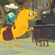 Illustration for article titled BMO gets aggressive when he stages an elaborate Adventure Time western